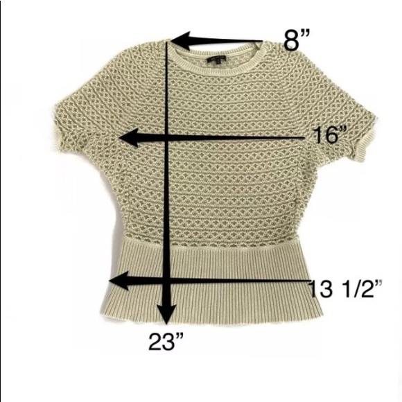 Anne Klein 1/2 Sleeve Batwing Knit Sweater - Picture 8 of 8